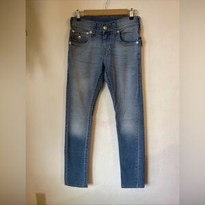True Religion Women's Medium Blue Skinny Jeans